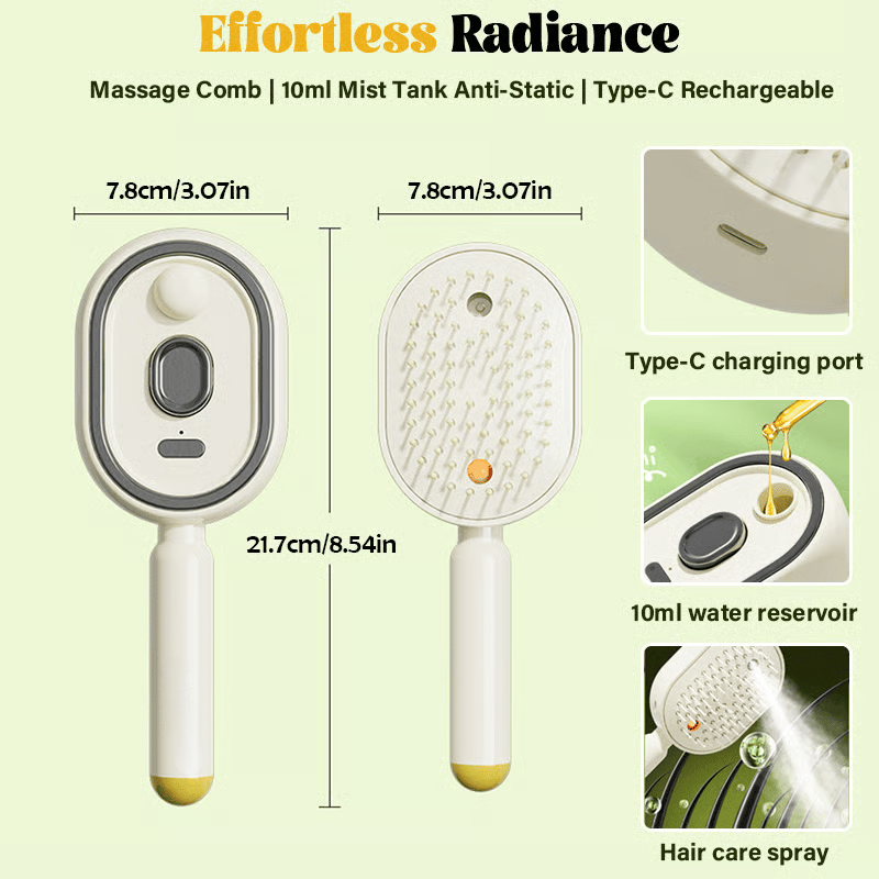 ๐ฅLAST DAY 50% OFF - 2026 Electric Spray Air Cushion Massage Comb
