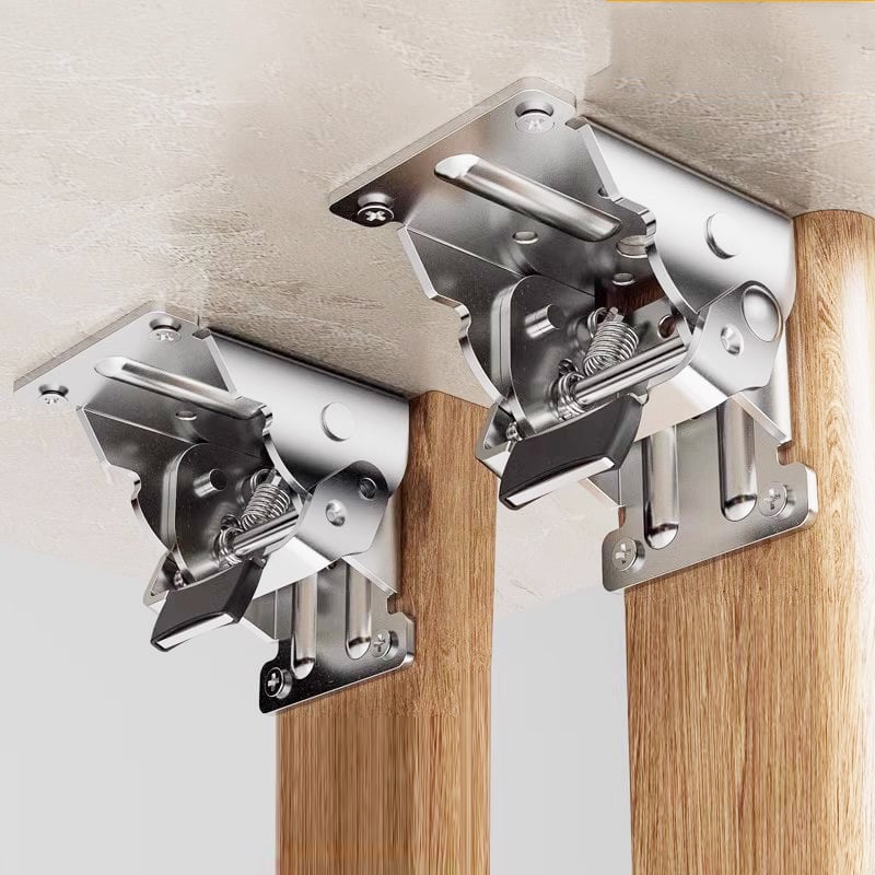 🔥 50% OFF! Aras™ Self-Locking Folding Hinges – Turn Any Table Foldable in Minutes (Offer)