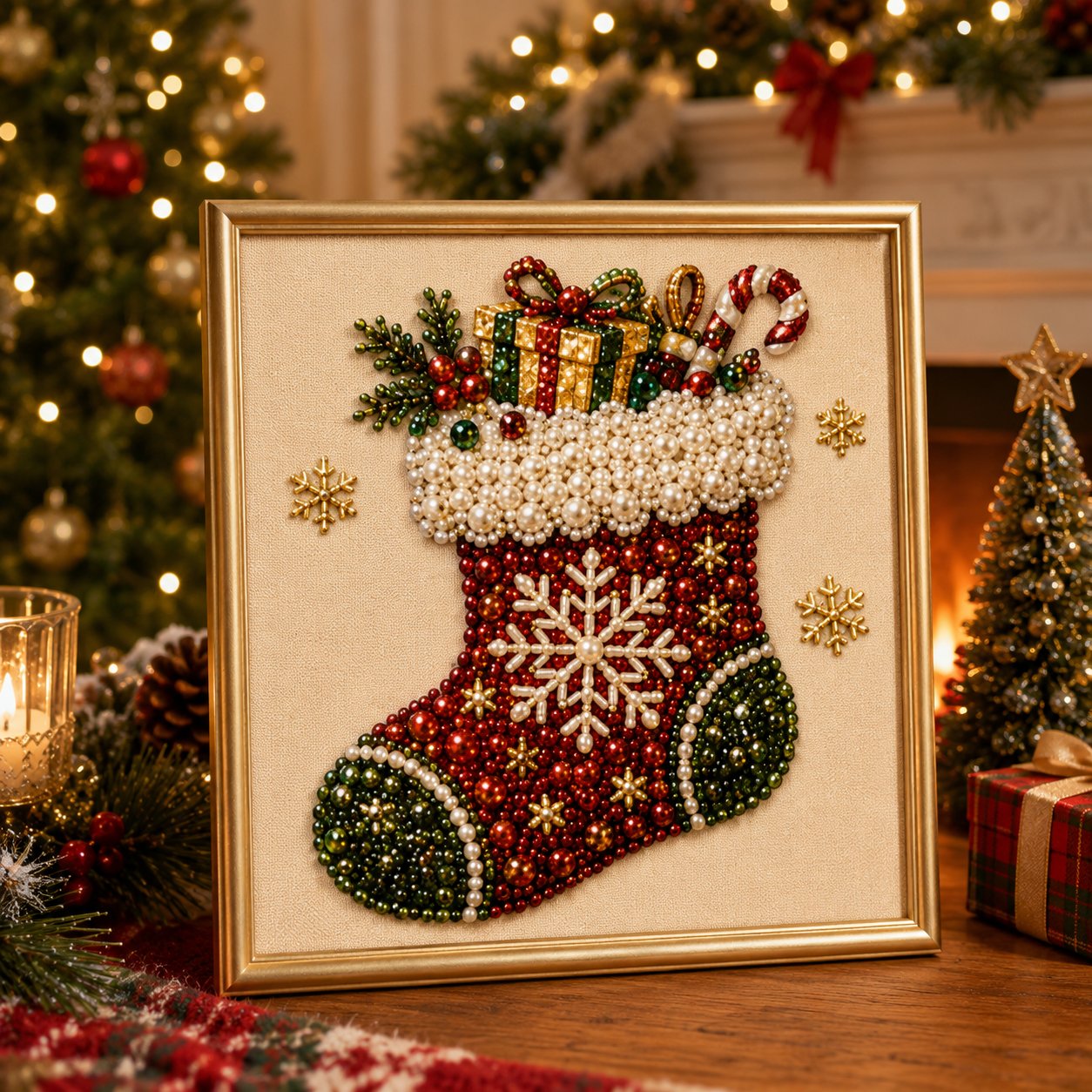 💎DIY Christmas Pearl Art Kit 🎁 Made By You. Remembered By Them.