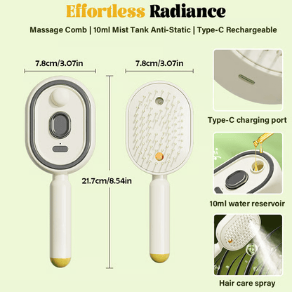 🔥LAST DAY 50% OFF - 2026 Electric Spray Air Cushion Massage Comb (Offer)