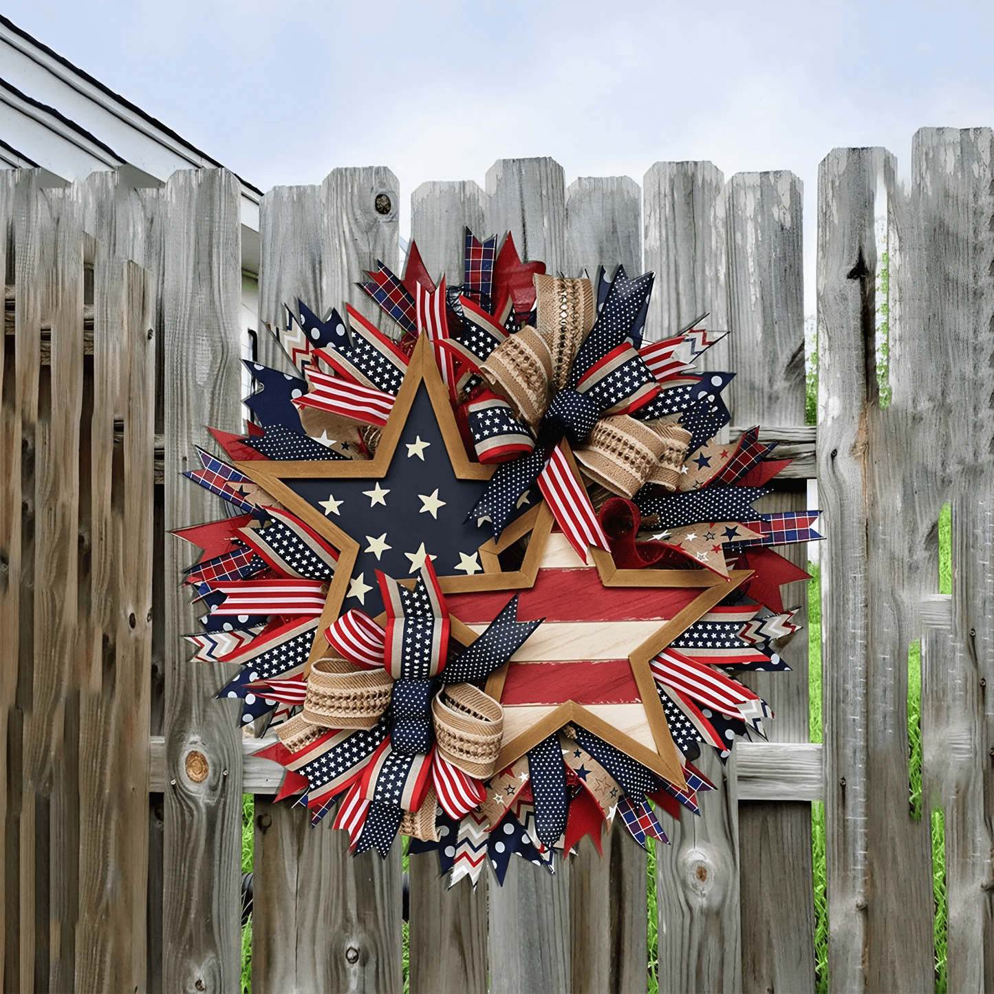 Aras™ Sentinels of Honor: 250th Anniversary Hand-Tied Wreath (Offer)