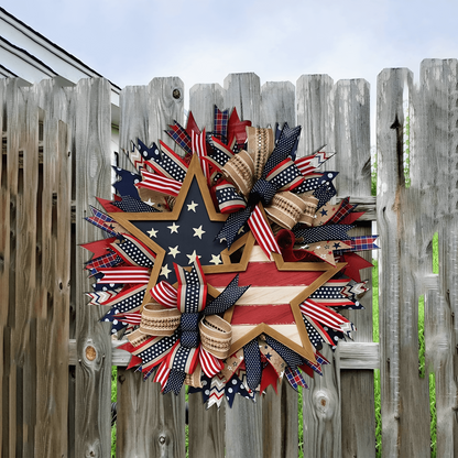 Aras™ Sentinels of Honor: 250th Anniversary Hand-Tied Wreath (Offer)