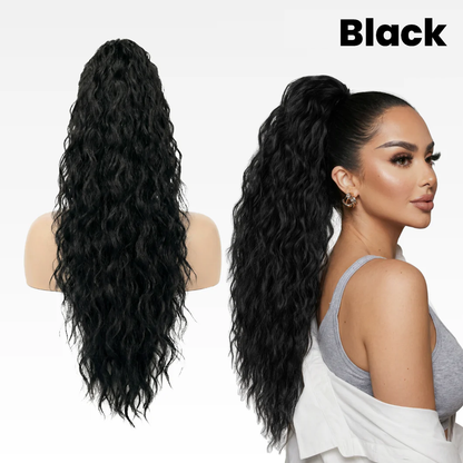 🔥LIMITED TIME 50% OFF! 💕 Fluffy Wig Clip-In Ponytail – Instant Volume, Natural Look & Easy Hair Makeover ✨ (Offer)