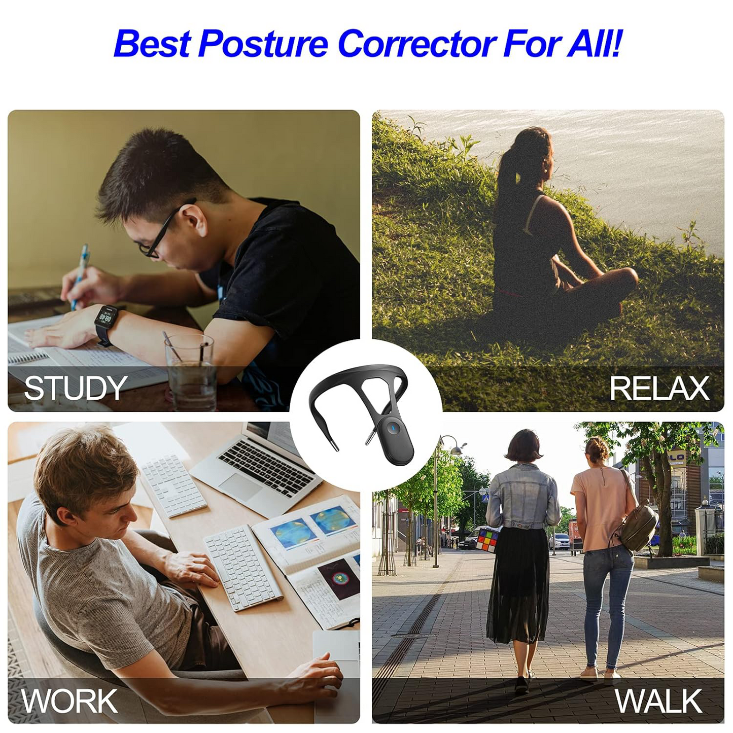 🔥LIMITED TIME 50% OFF! 🧍 Smart Posture Pro Trainer – Improve Posture Anytime ✨