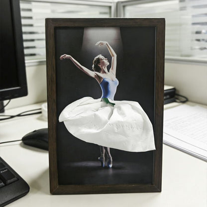 🔥50%OFF🔥Elegant Ballet Dancer Tissue Box Holder