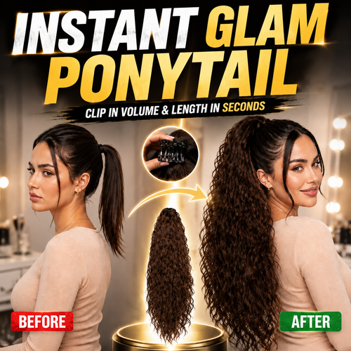 🔥LIMITED TIME 50% OFF! 💕 Fluffy Wig Clip-In Ponytail – Instant Volume, Natural Look & Easy Hair Makeover ✨ (Offer)