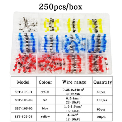⚡ No Soldering Wire Connectors – Waterproof Heat Shrink Electrical Repair Kit