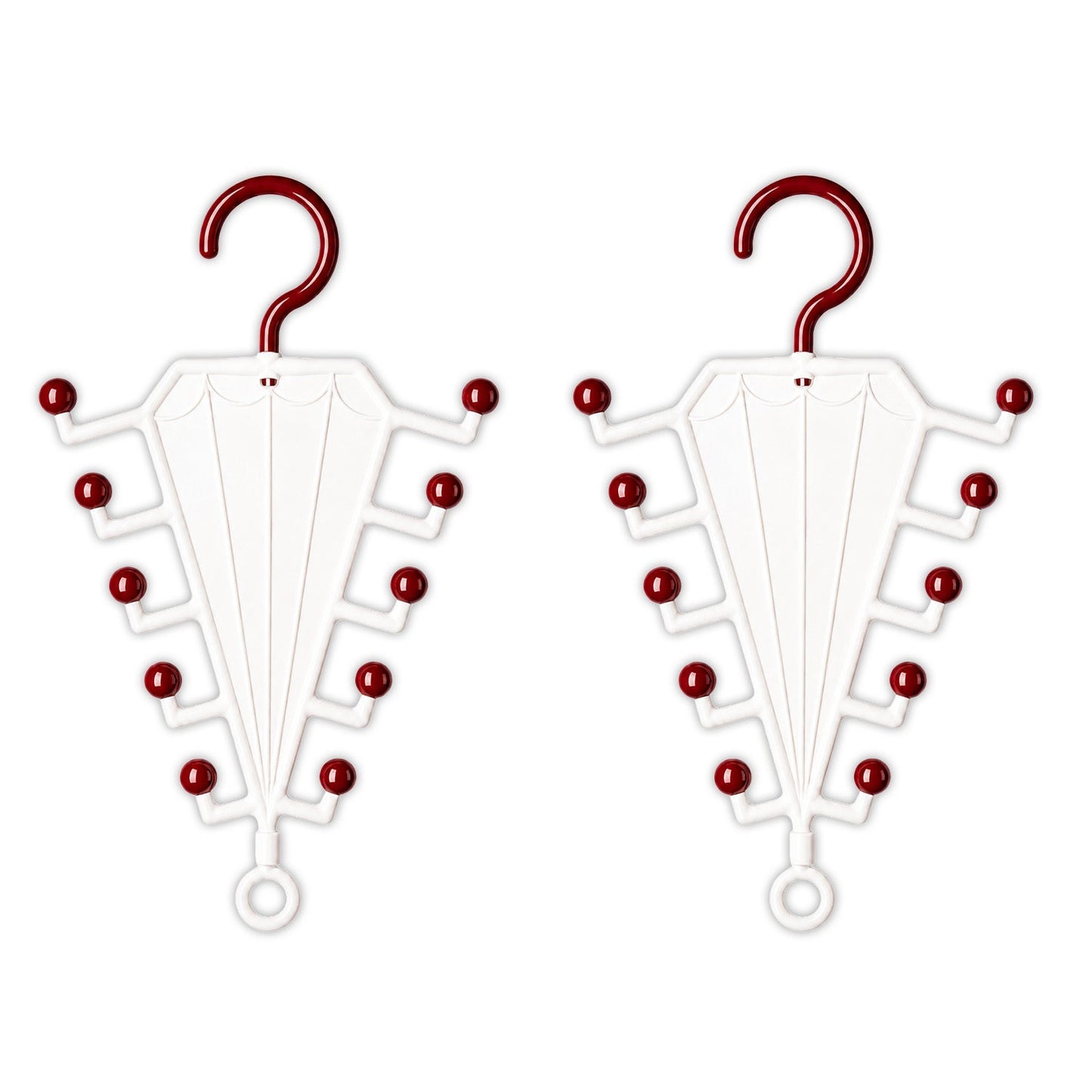 Multi-Functional V-Shaped Double Sided Hanger Storage Rack