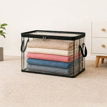 ⏰🔥LIMITED TIME 50% OFF! 🏠 Transparent Large-Capacity Dustproof & Moisture-Proof Storage Bag – Perfect for Clothes, Toys, Books & More ✨ (Offer)