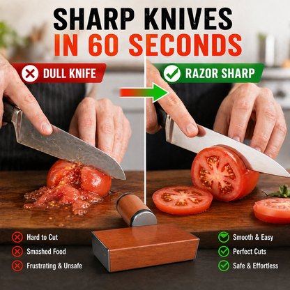 Aras™ Sharp as New in One Minute. No Mistakes.