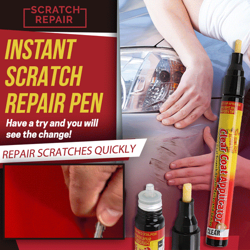 🚗LAST DAY - BUY 2 GET 1 FREE✨ Instant Car Scratch Repair Pen - Fills & Blends Scratches in 60 Seconds, Clear Coat for All Car Colors 🛠️📦 (offer)