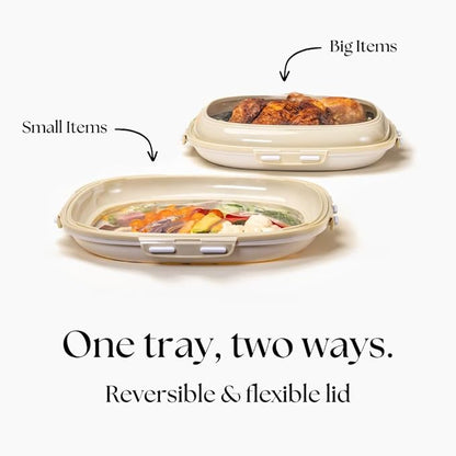 🥳2026 HOT SALE🥳💕 50% OFF! Portable Snack Tray – Fresh, Organized & Spill-Proof Snacks Anywhere 🥕✨ (Offer)