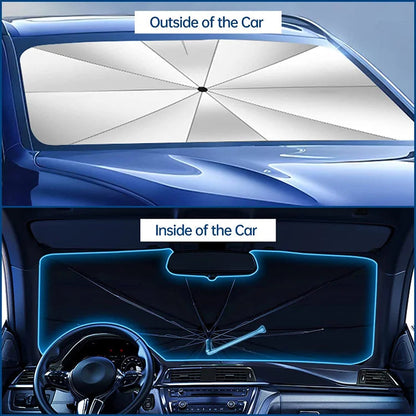 🔥🔥Last Day 50% OFF - 2026 Upgraded Car Windshield Sun Shade Umbrella