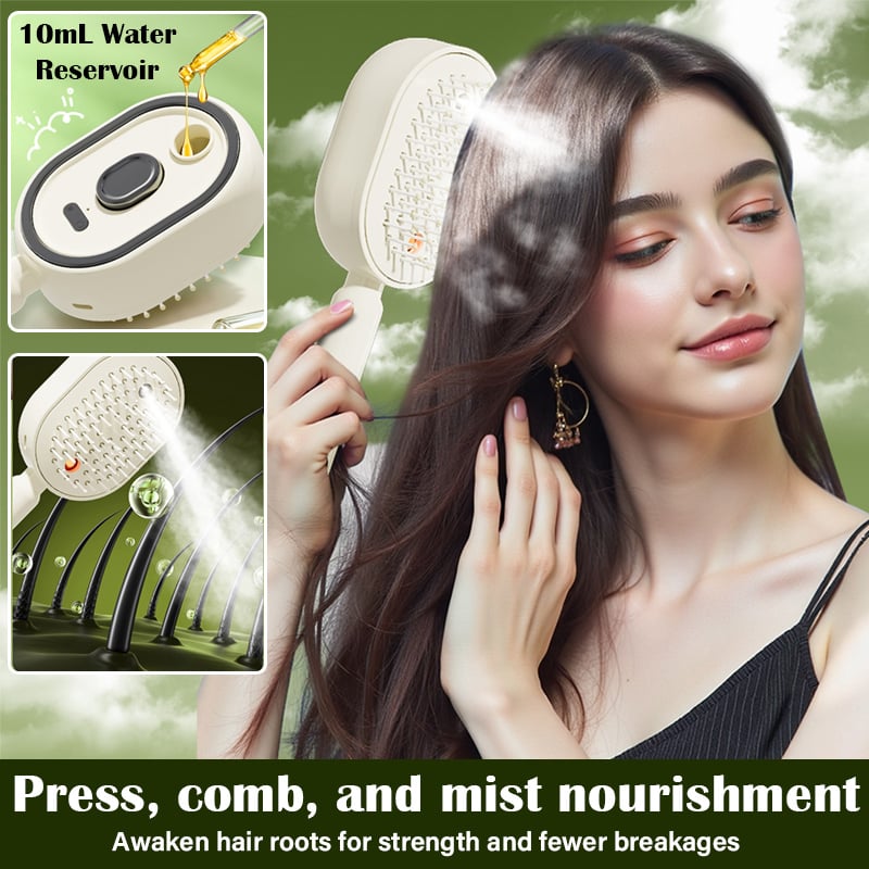 🔥LAST DAY 50% OFF - 2026 Electric Spray Air Cushion Massage Comb (Offer)