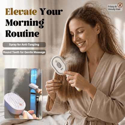 🔥LAST DAY 50% OFF - 2026 Electric Spray Air Cushion Massage Comb (Offer)