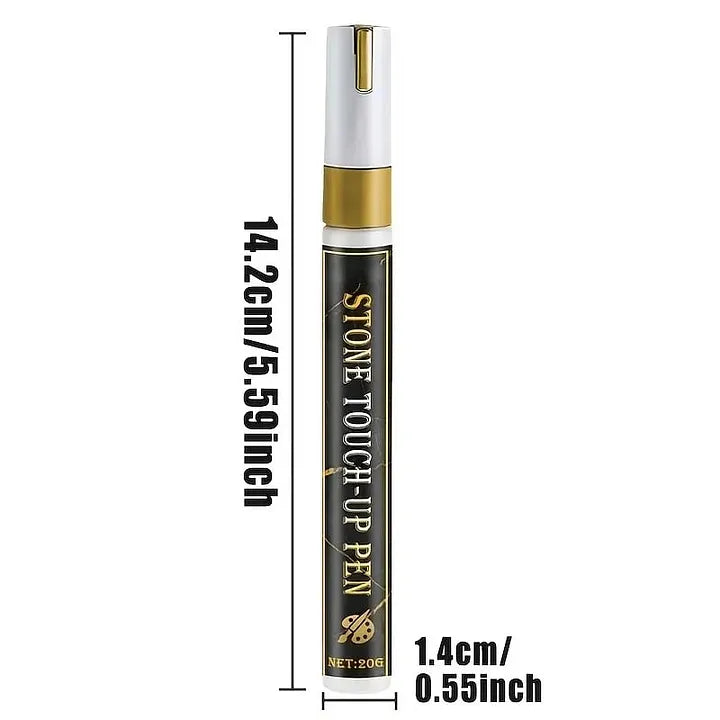 🥳 2026 HOT SALE 🥳 💖 50% OFF! Aras™ Permanent Golden Tombstone Marker – Premium Shine, No Mess!