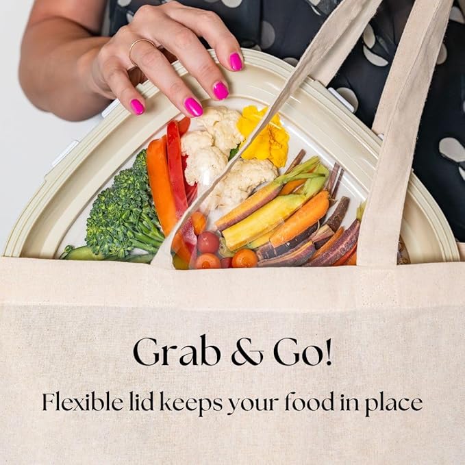🥳2026 HOT SALE🥳💕 50% OFF! Portable Snack Tray – Fresh, Organized & Spill-Proof Snacks Anywhere 🥕✨ (Offer)