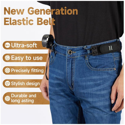 Aras™ No-Buckle Elastic Comfort Belt