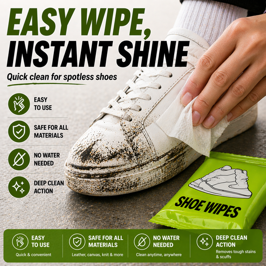 👟Quick-Clean Shoe Wipes💧