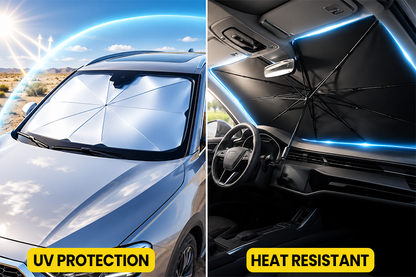 🔥Last Day 50% OFF - 2026 Upgraded Car Windshield Sun Shade Umbrella (offer)