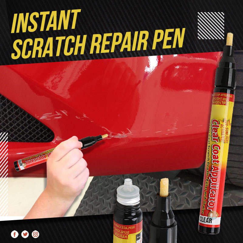 🚗LAST DAY - BUY 2 GET 1 FREE✨ Instant Car Scratch Repair Pen - Fills & Blends Scratches in 60 Seconds, Clear Coat for All Car Colors 🛠️📦 (offer)