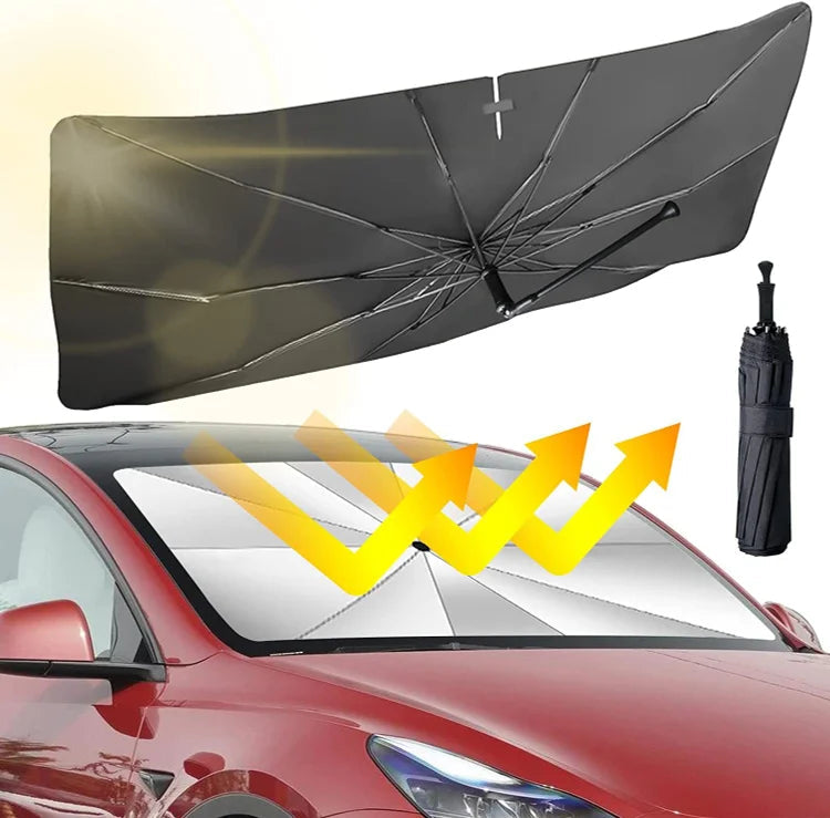 🔥🔥Last Day 50% OFF - 2026 Upgraded Car Windshield Sun Shade Umbrella