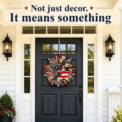 Aras™ Sentinels of Honor: 250th Anniversary Hand-Tied Wreath