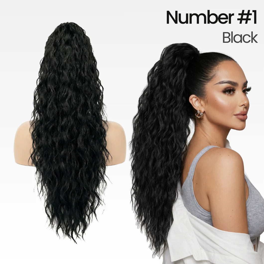 🔥LIMITED TIME 50% OFF! 💕 Fluffy Wig Clip-In Ponytail – Instant Volume, Natural Look & Easy Hair Makeover ✨ (Offer)
