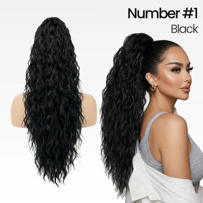 🔥LIMITED TIME 50% OFF! 💕 Fluffy Wig Clip-In Ponytail – Instant Volume, Natural Look & Easy Hair Makeover ✨ (Offer)