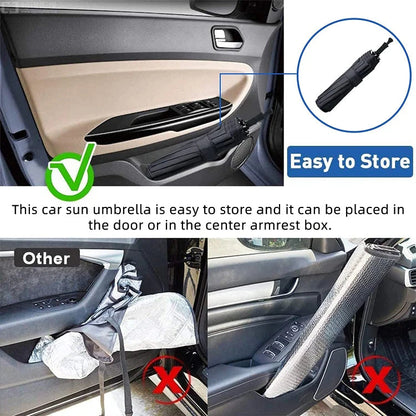 🔥🔥Last Day 50% OFF - 2026 Upgraded Car Windshield Sun Shade Umbrella