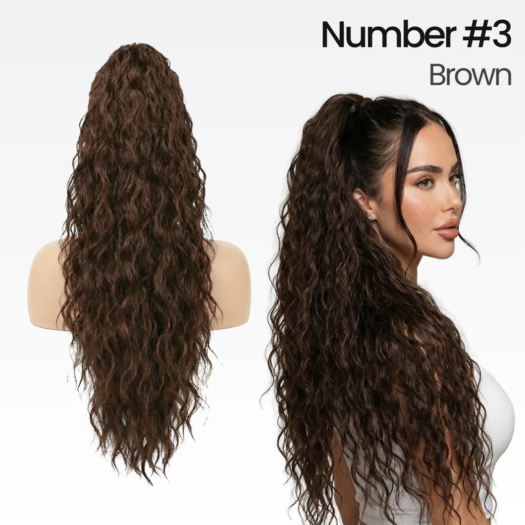 🔥LIMITED TIME 50% OFF! 💕 Fluffy Wig Clip-In Ponytail – Instant Volume, Natural Look & Easy Hair Makeover ✨ (Offer)