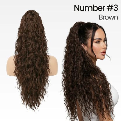 🔥LIMITED TIME 50% OFF! 💕 Fluffy Wig Clip-In Ponytail – Instant Volume, Natural Look & Easy Hair Makeover ✨ (Offer)