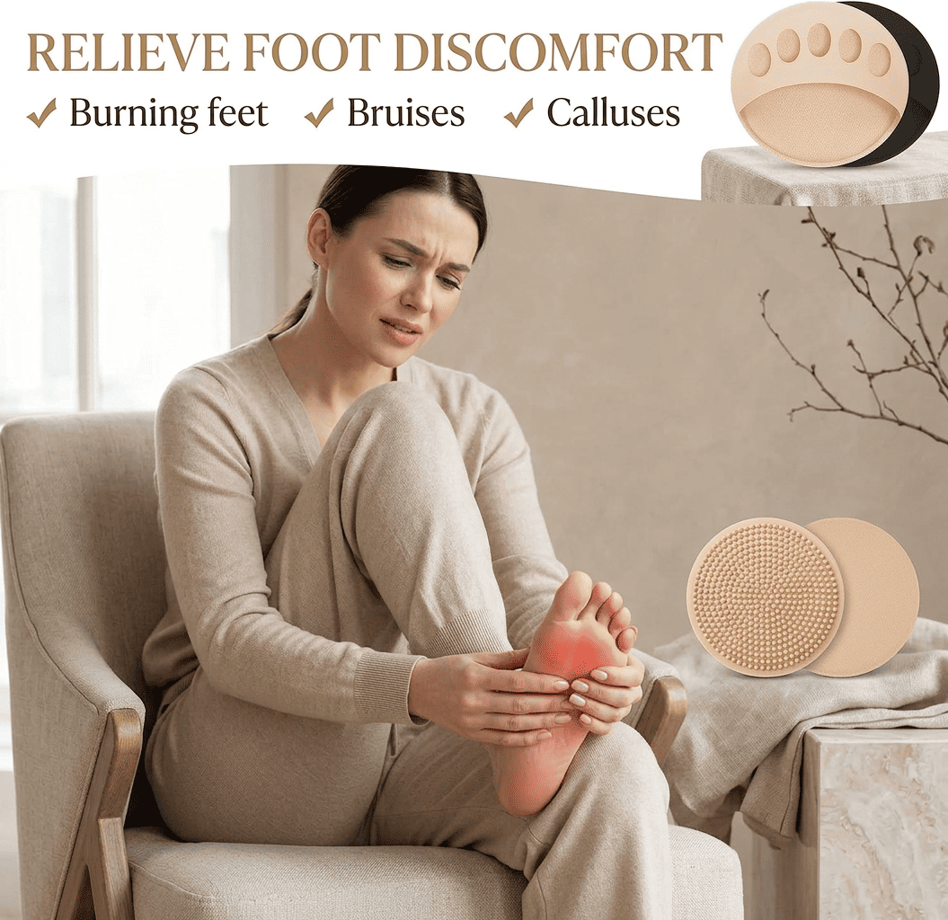 Forefoot Pad for Pain Relief ( 2 Pairs )