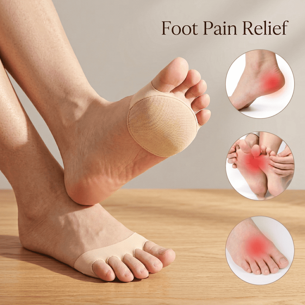 Forefoot Pad for Pain Relief ( 2 Pairs )