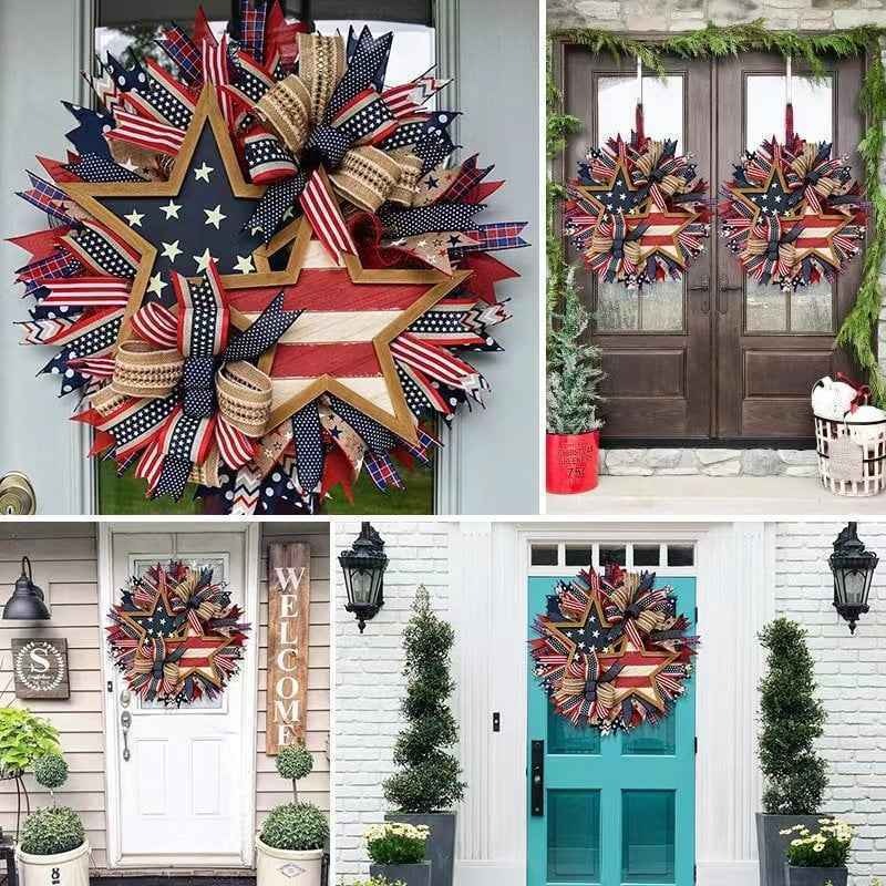Aras™ Sentinels of Honor: 250th Anniversary Hand-Tied Wreath (Offer)