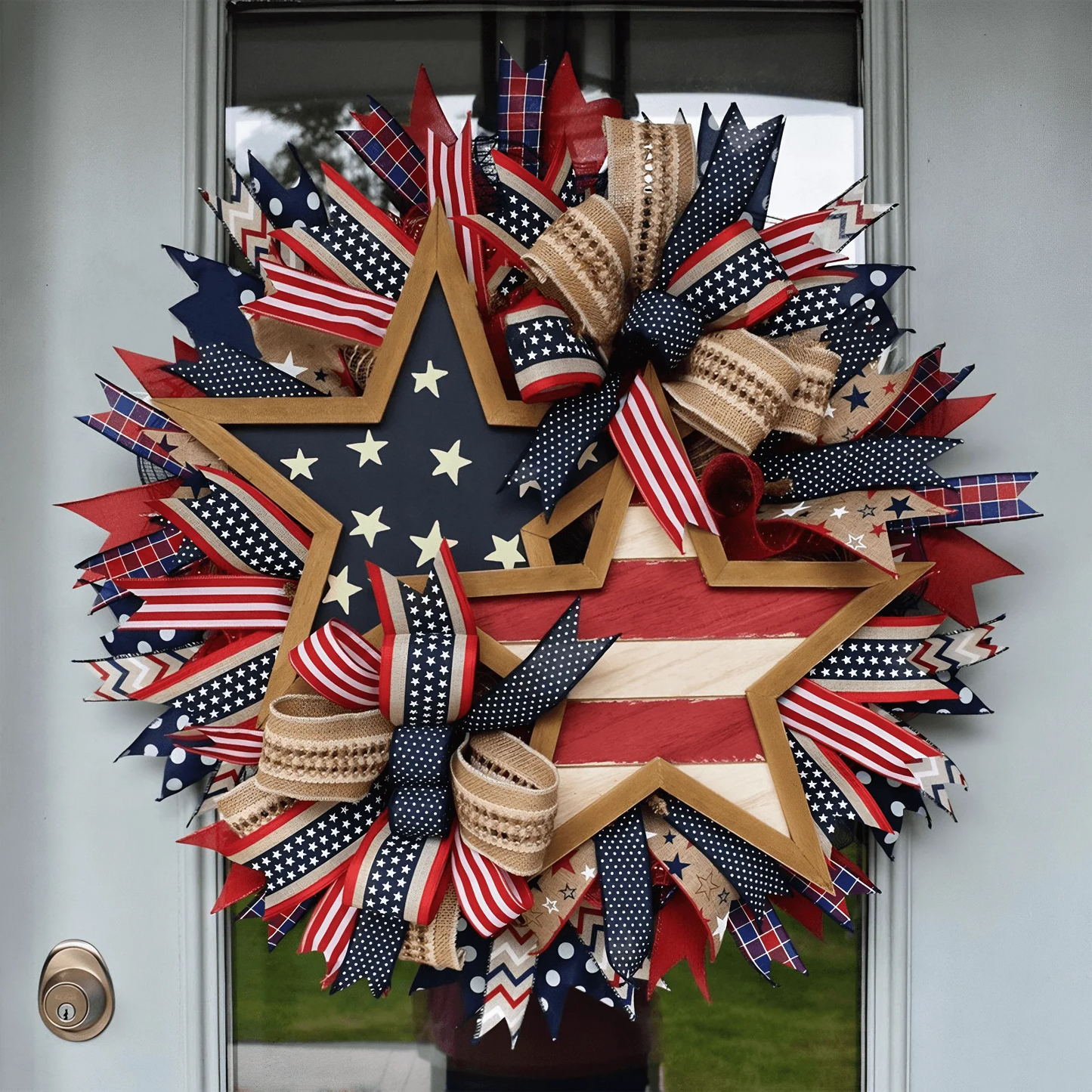 Aras™ Sentinels of Honor: 250th Anniversary Hand-Tied Wreath (Offer)
