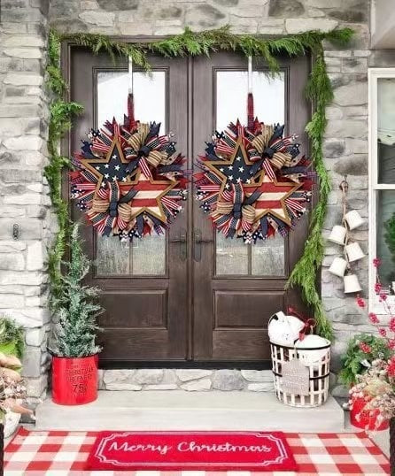 Aras™ Sentinels of Honor: 250th Anniversary Hand-Tied Wreath