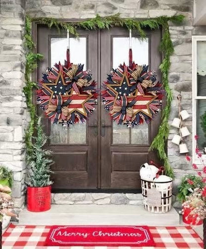 Aras™ Sentinels of Honor: 250th Anniversary Hand-Tied Wreath (Offer)