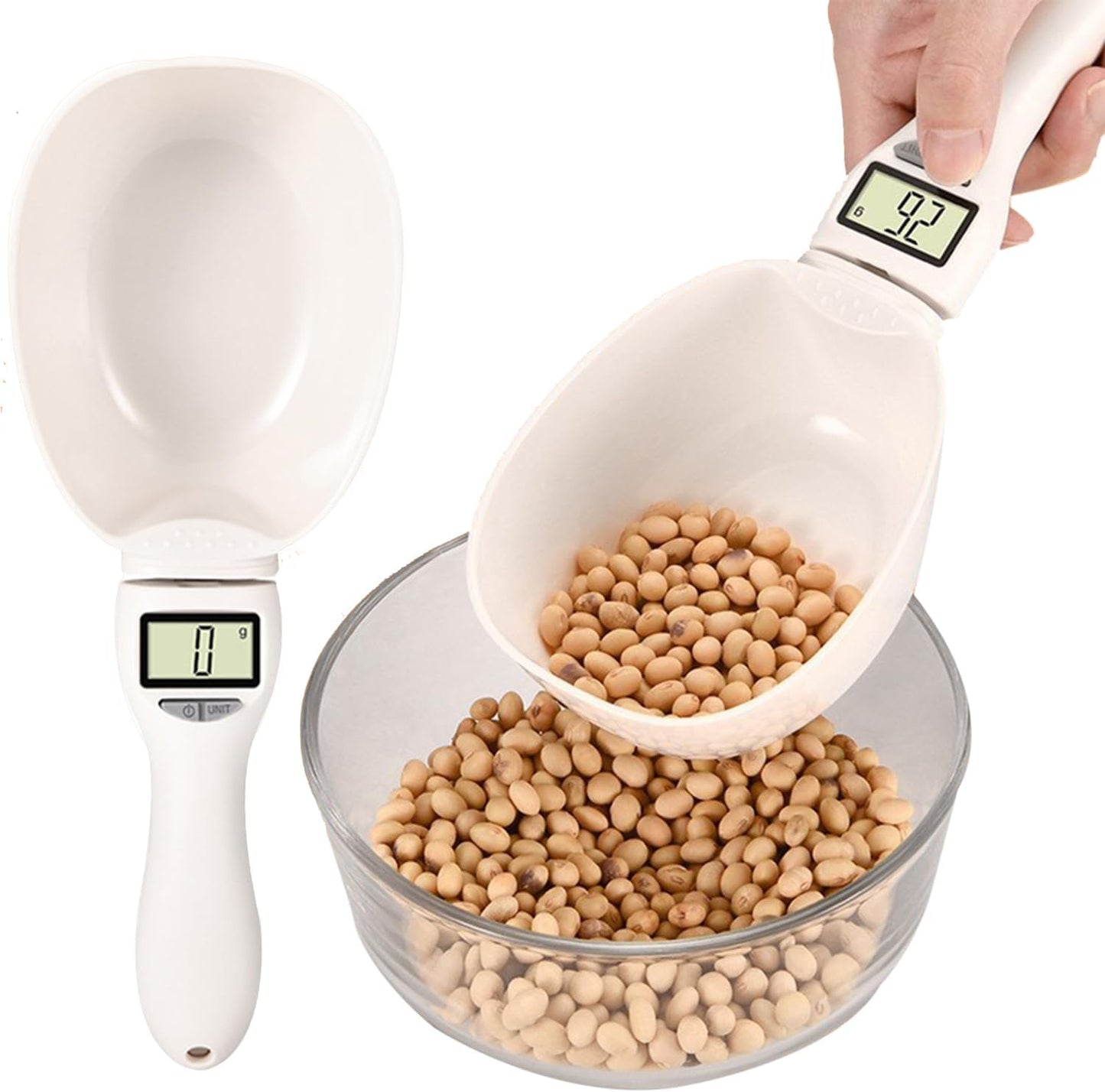 Digital Kitchen Scale 500g - Precision 0.1g for Baking & Coffee