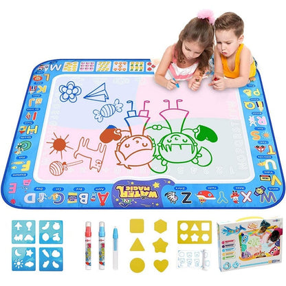 🔥Last Day Promotion 50% OFF - Water Doodle Mat ,Aqua Painting Drawing Mat Mess Free Learning Toy Mat（offer）