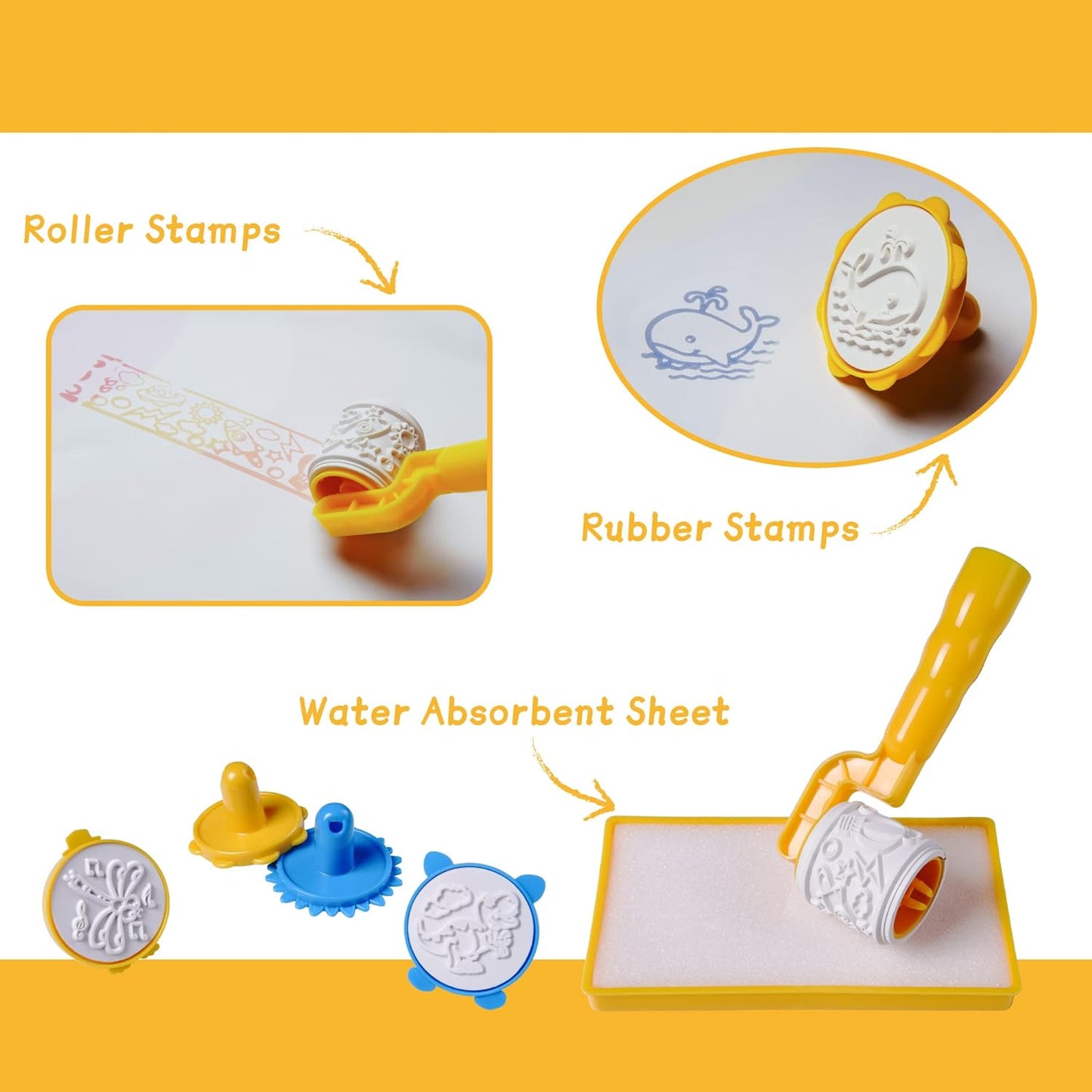 🔥Last Day Promotion 50% OFF - Water Doodle Mat ,Aqua Painting Drawing Mat Mess Free Learning Toy Mat（offer）