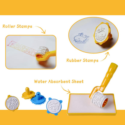 🔥Last Day Promotion 50% OFF - Water Doodle Mat ,Aqua Painting Drawing Mat Mess Free Learning Toy Mat（offer）