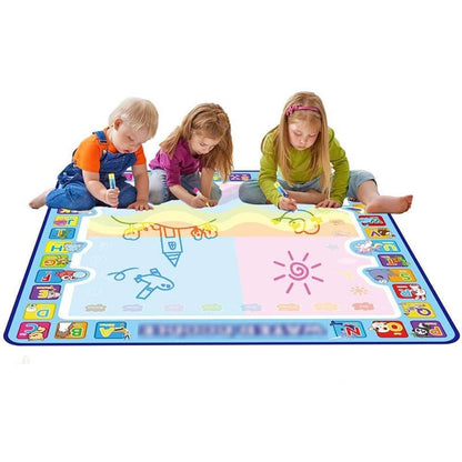 🔥Last Day Promotion 50% OFF - Water Doodle Mat ,Aqua Painting Drawing Mat Mess Free Learning Toy Mat（offer）