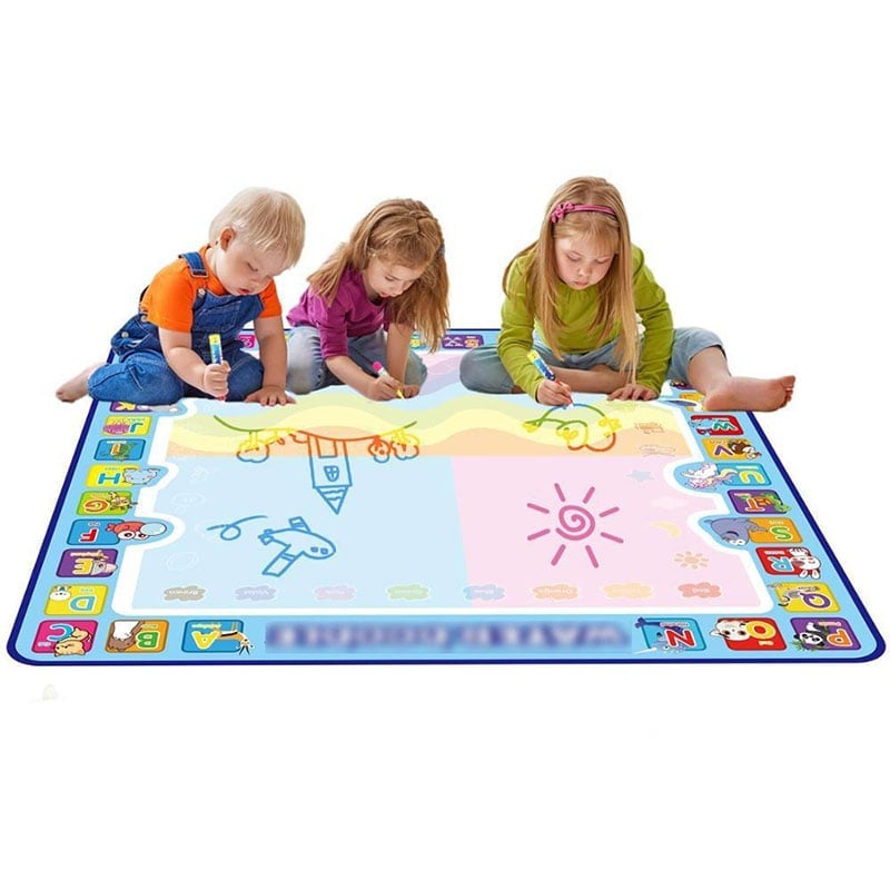 🔥Last Day Promotion 50% OFF - Water Doodle Mat ,Aqua Painting Drawing Mat Mess Free Learning Toy Mat（offer）