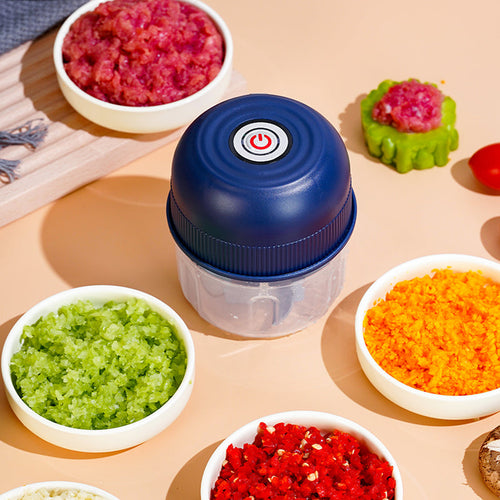 💖Big Sale Last Day 50% OFF 🔥 Electric Food Chopper Garlic Crusher