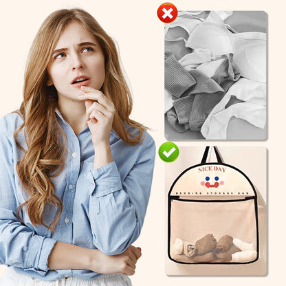 🎁Hot Sale 50% OFF! 🔥Multipurpose Visible Mesh Hanging Storage Bag