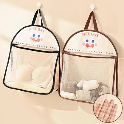 🎁Hot Sale 50% OFF! 🔥Multipurpose Visible Mesh Hanging Storage Bag