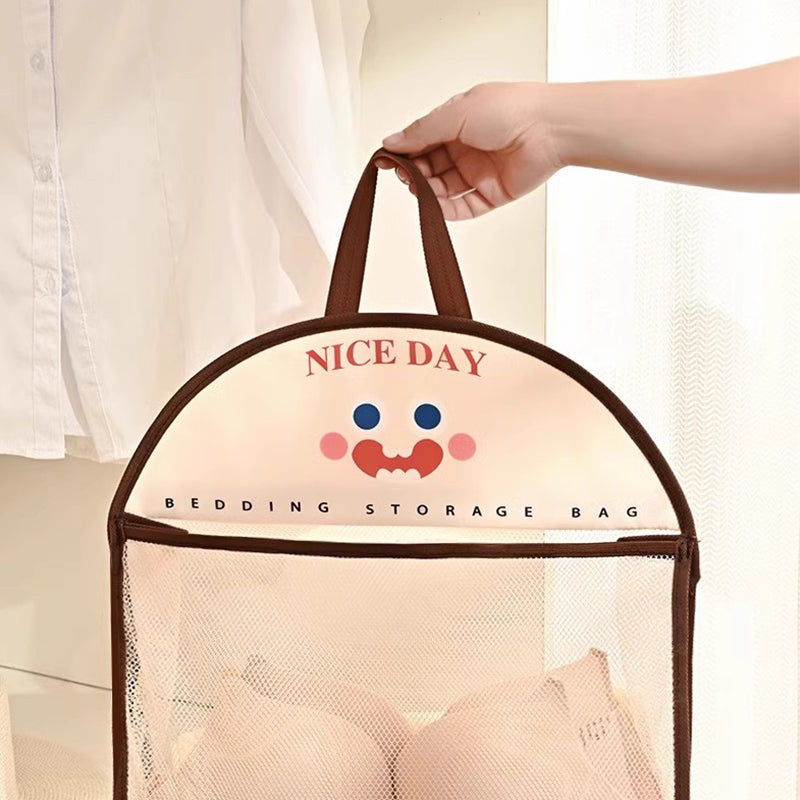 🎁Hot Sale 50% OFF! 🔥Multipurpose Visible Mesh Hanging Storage Bag