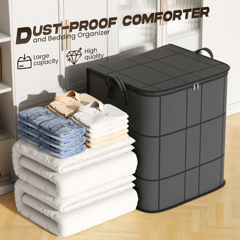🔥 50% OFF! 🏠 Aras™ Transparent Dustproof Storage Bag – Store Comforters, Save Space & Declutter Fast ✨