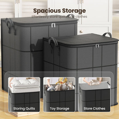 🔥 50% OFF! 🏠 Aras™ Transparent Dustproof Storage Bag – Store Comforters, Save Space & Declutter Fast ✨